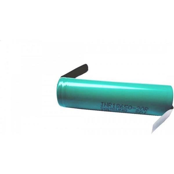 1 Stuk Samsung INR18650-20R 22A 2000mAh Z-Soldeerlippen