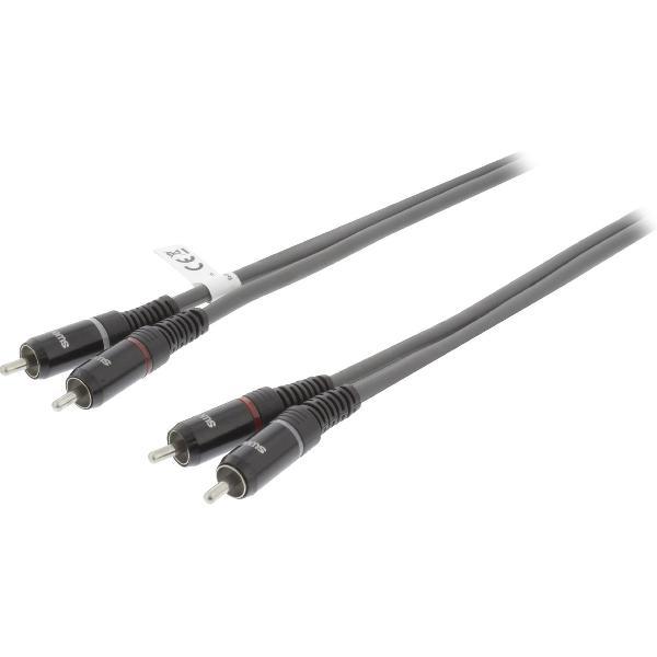 Sweex Tulp stereo audio kabel - 1,5 meter