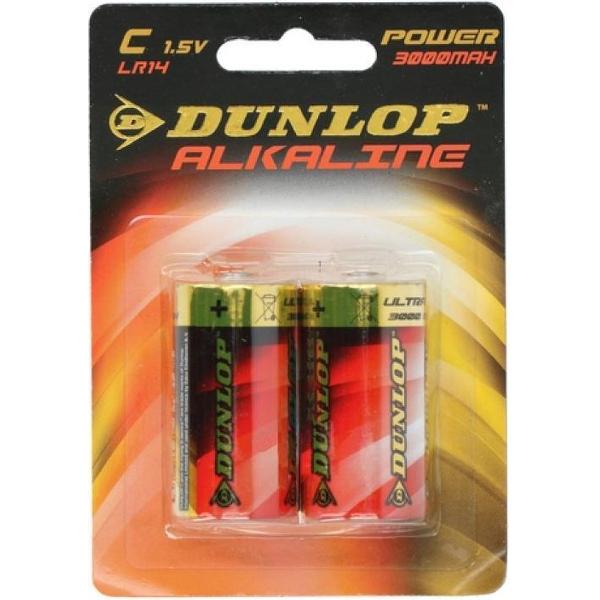 Dunlop Batterijen Lr14 C Alkaline 2 Stuks