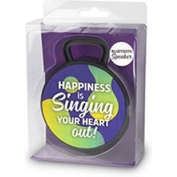 Bluetooth Speaker - Happiness is swinging your heart out!