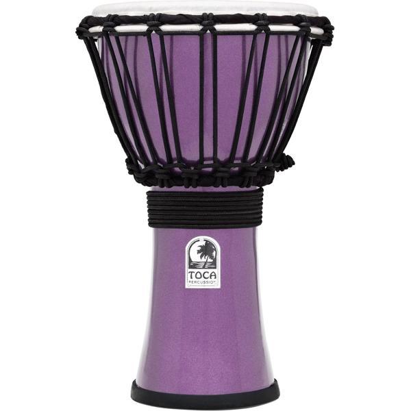 Toca TFCDJ-7MV Freestyle Colorsound Djembe Metallic Violet djembé