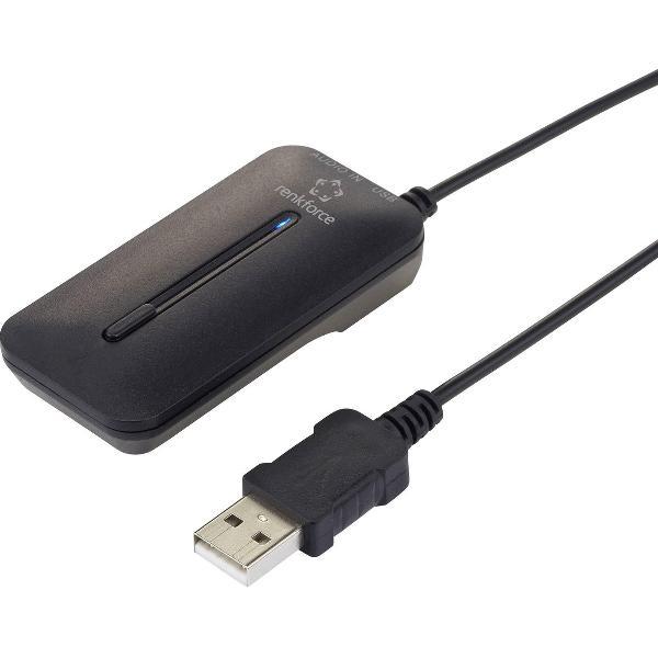 Renkforce BTX-3000T Bluetooth muziekzender Toslink Bluetooth versie: 3.0 +EDR, A2DP 10 m AptX-technologie