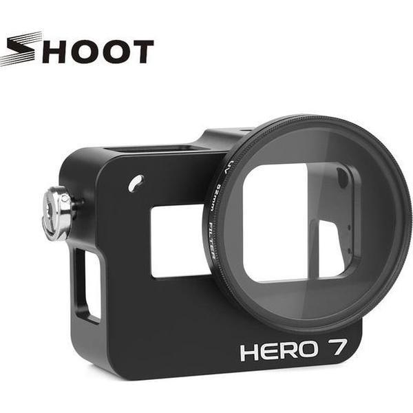 Aluminium Case / Frame GoPro Hero 5 6 Open Behuizing Aluminium voor GoPro Hero 5 6 7