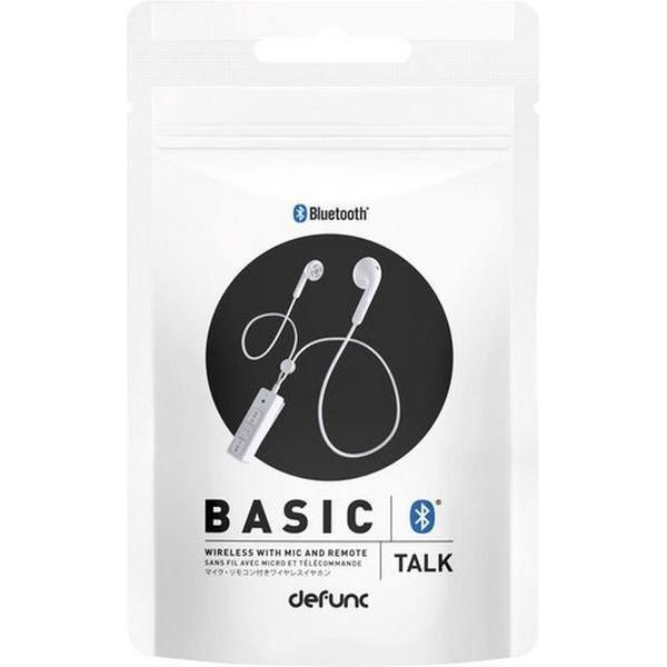 Defunc Basic Draadloze Bluetooth Headset - Wit