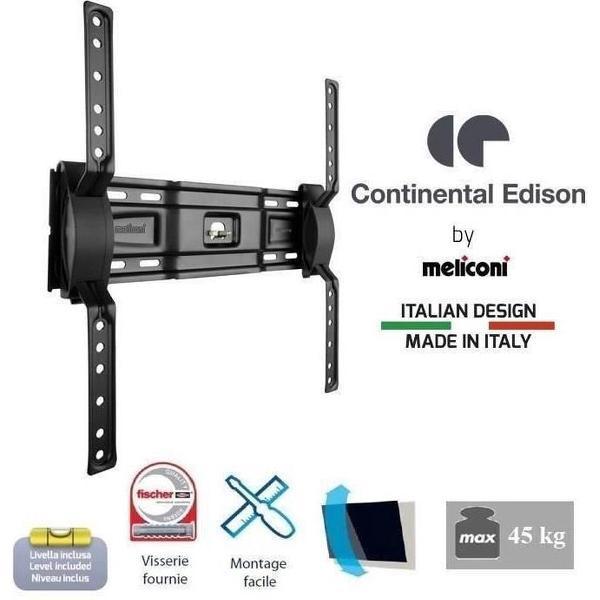 CONTINENTAL EDISON Ondersteuning TV-muurschildering inclinable TV 40-65 '' VESA 400 * 400