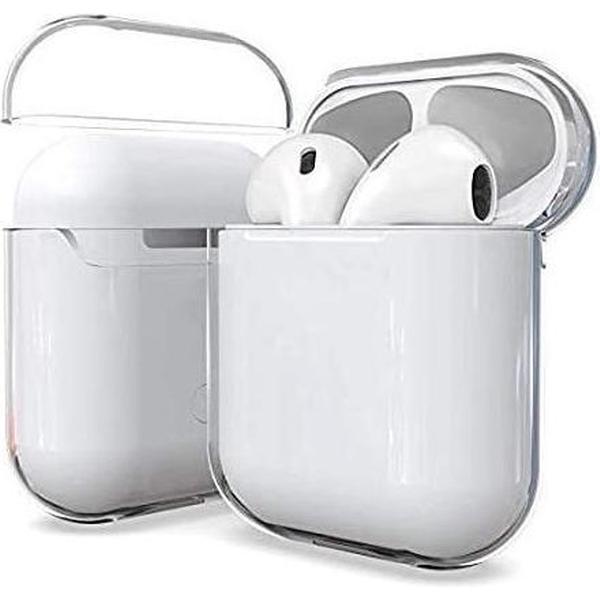 Apple AirPods Hoesje Hard Plastic Case Volledig Transparant