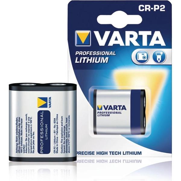 Varta 6204 CR-P2 CRP2 6V Lithium batterij