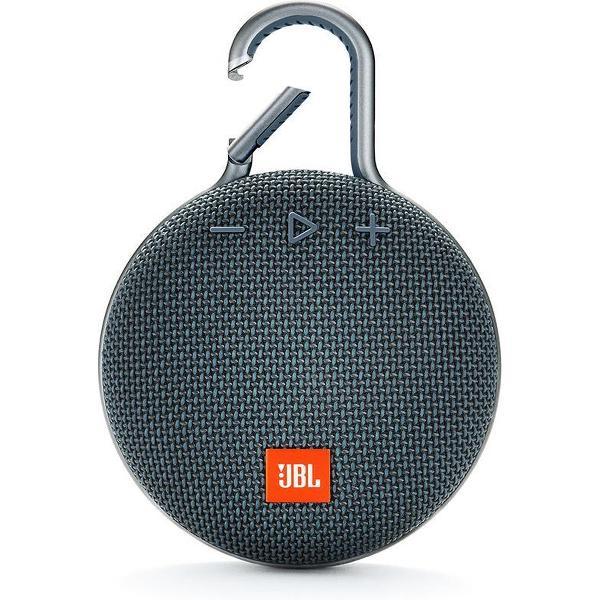 JBL Clip 3 Blauw - Draagbare Bluetooth Mini Speaker