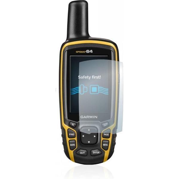 uwcamera® - Garmin GPSMAP 64 Heldere Screenprotector - type: Ultra-Clear