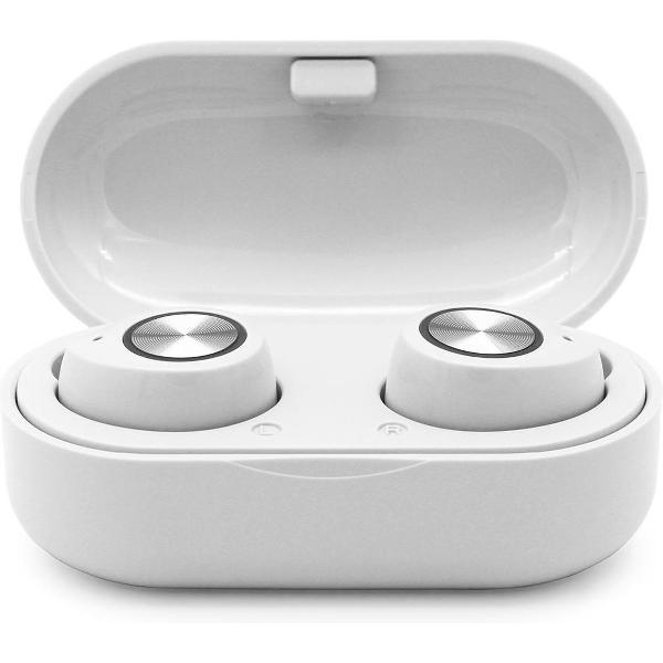 JAP Sounds AP35 - Draadloze oortjes Bluetooth - Oordopjes - Apple Android Samsung - Wit