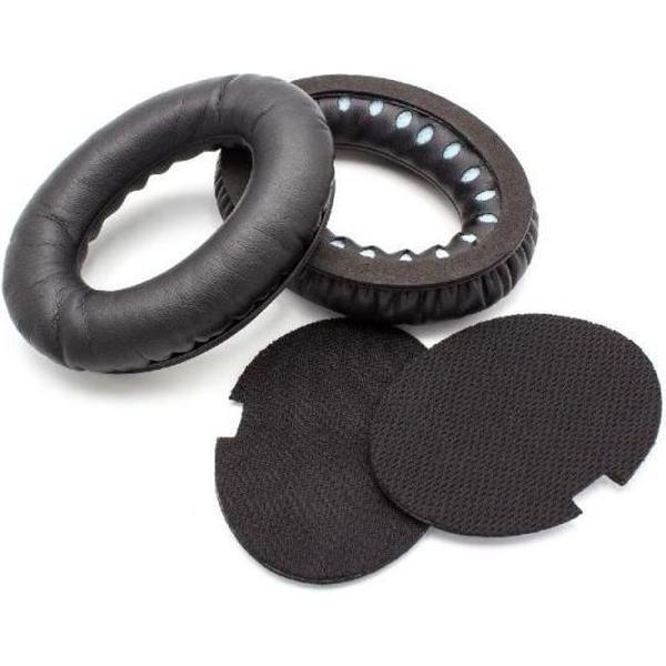 Dolphix Oorkussens compatibel met Bose AE2, QC2, QC15 en QC25 hoofdtelefoons / zwart