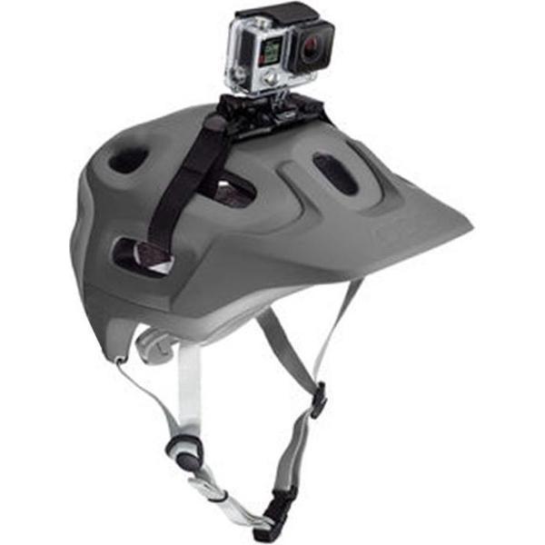 Helm Mount Bevestiging voor GoPro en Andere Actiecamera's | Zwart / Black