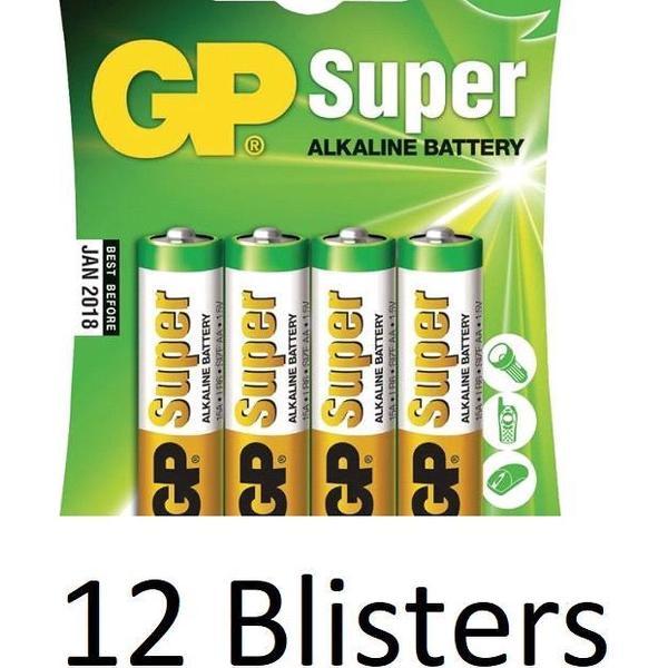GP AA Super Alkaline Batterijen - 48 stuks