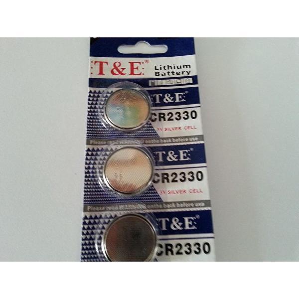 CR2330 Knoopcel Batterijen Strip 5 Stuks | Voordeelkabels