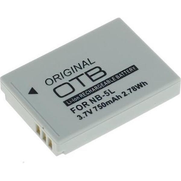 Batterij voor Canon NB-5L 3.7V 750mAh Li-Ion
