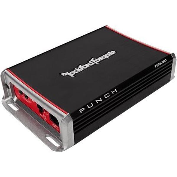 Rockford PBR300X2 2.0 Auto Bedraad Zwart, Rood audio versterker