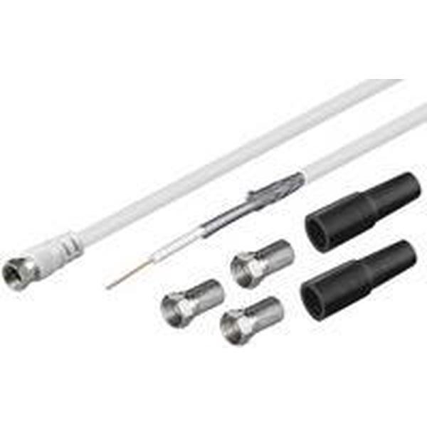 Goobay KKS SET 100 - 30m 30m Wit coax-kabel