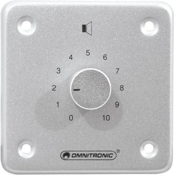 OMNITRONIC PA Volume Controller 10 W mono sil