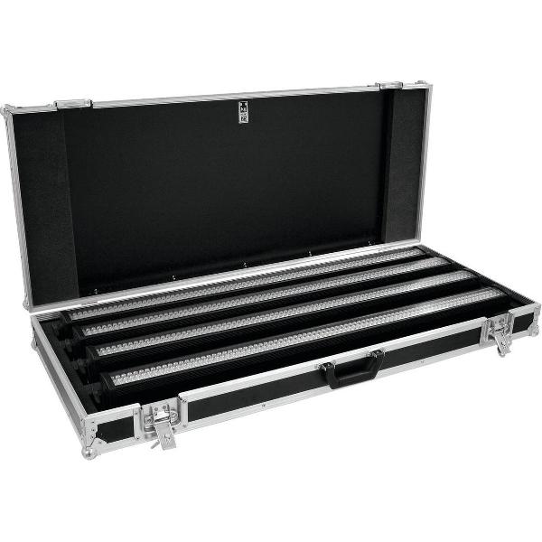 ROADINGER Flightcase 4x LED BAR-252 RGB