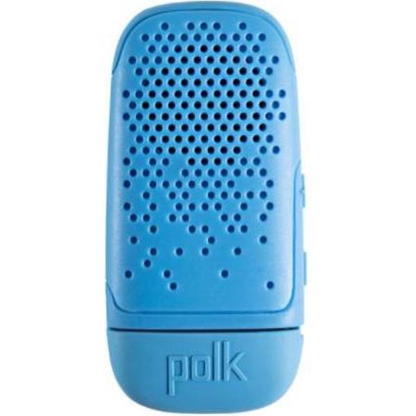 Polk BIT - Blauw - Bluetooth Speaker met clip - Bellen via Speaker
