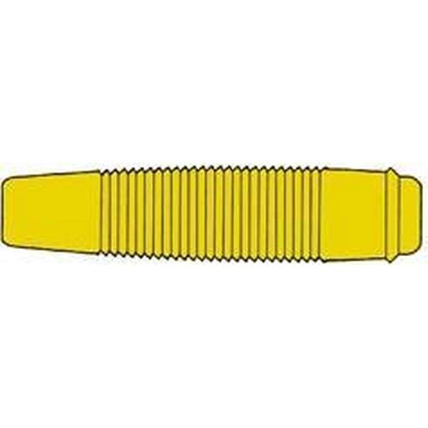 GEÏSOLEERDE SOEPELE CONTRA BANAANSTEKKER VOOR BANAANSTEKKERS 4mm / GEEL (KUN 30) (HM4431)