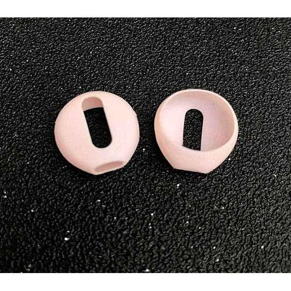 Oortips voor Airpods 1 & 2 - Airpods Eartips - Anti Slip Oordopjes - Siliconen Oortip - Roze - 1 Paar - Airpods bescherming - Airpods hoesje - Airpods oortjes verzachten - Geen irritatie - Apple Airpods - Telefoon accessoires - Oortjes