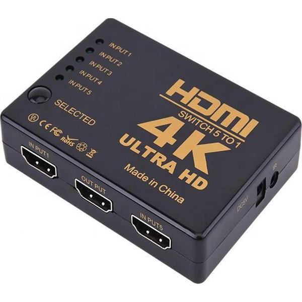 Professionele 4K HDMI Switch 3 naar 1 - 3 in 1 uit - 3 poorts -
