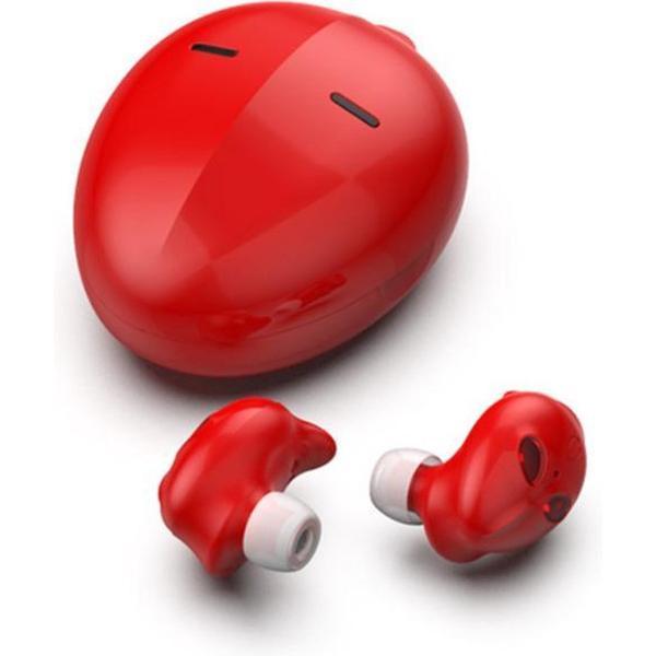 SwatCore Alien bluetooth oordopjes / V20-SCA1 / Ferrari Rood / bluetooth 5.0 / draadloze oordopjes / Active Noise Cancelling / hoofdtelefoon / earphones / wireless earphones / touch screen / oplaadbaar