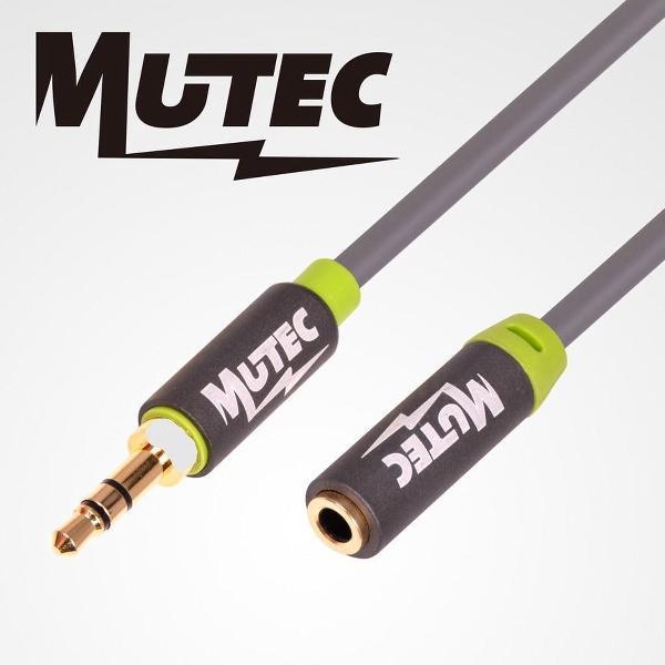 MutecPower 1 meter 3,5 mm stereo audiokabel - mannelijk / vrouwelijk - Ipod / mp3 Aux-in-ingangskabel