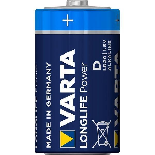 Varta Alkaline, 1.5 V Wegwerpbatterij D