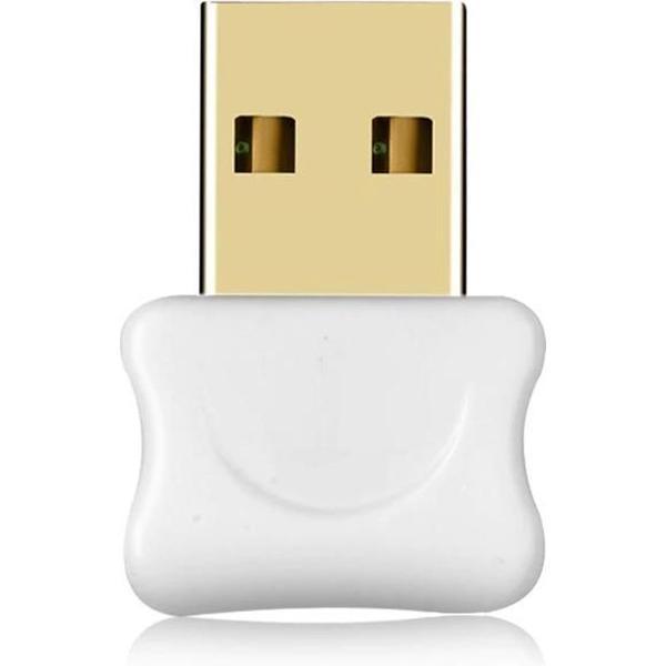 Bluetooth V4.0 USB Dongle Adapter - Wit