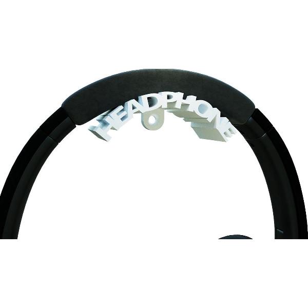 Koptelefoon Headphone Houder - Muur Headset Houder - Hoofdtelefoon Stand / Standaard - Wit