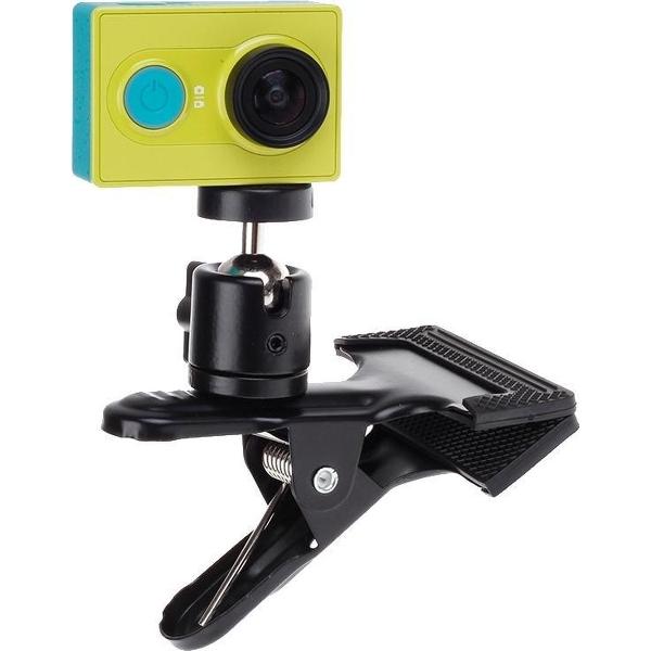 360 graden rotatie rugzak hoed Clip Fast Clamp Mount voor Xiaomi Yi Sport Camera