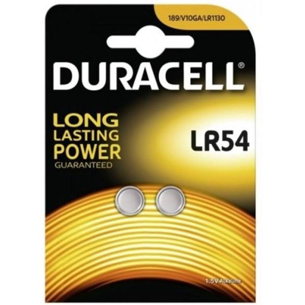 Duracell Alkaline LR54 1.5V - 2 stuks