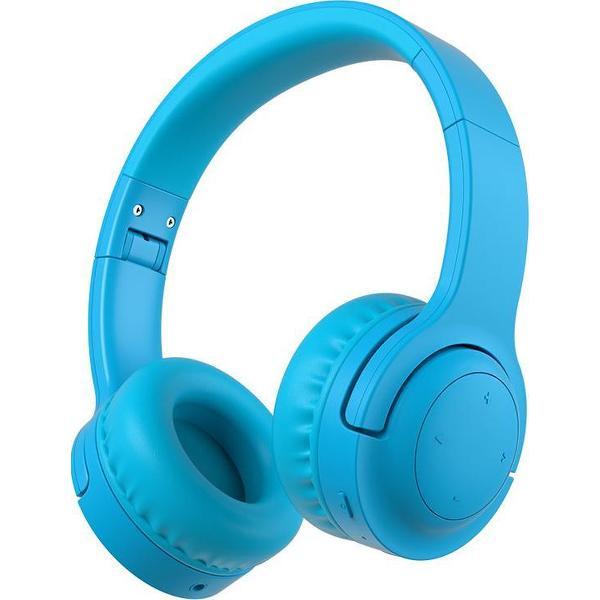Lovnix E3 - Draadloze Bluetooth Kinderkoptelefoon met Volume Begrenzing 93dB - Begrensde koptelefoon voor Kinderen - Blauw