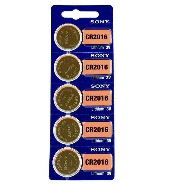 5 Stuks Sony CR2016 huishoudelijke batterij Single-use battery Lithium