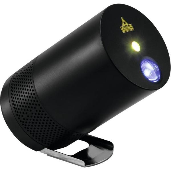EUROLITE bluetooth speakers draadloos - LightBeat 1 met licht en lasereffect