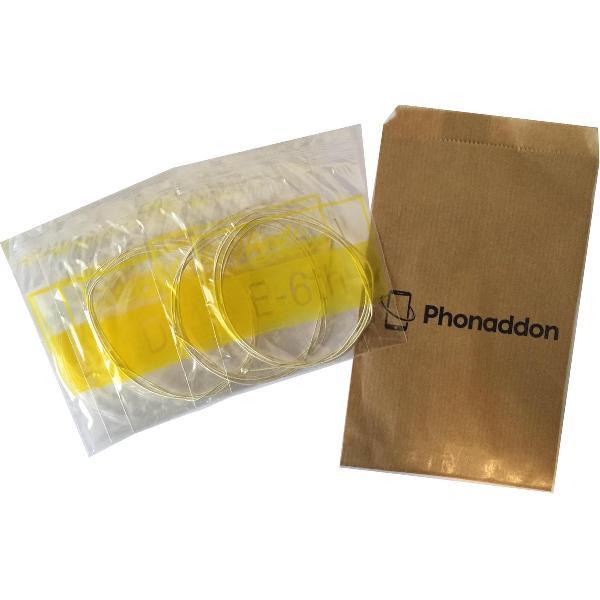 Phonaddon Gitaarsnaren 3 Nylon en 3 Metalen Snaren Akoestische Klassieke Gitaar Snarenset