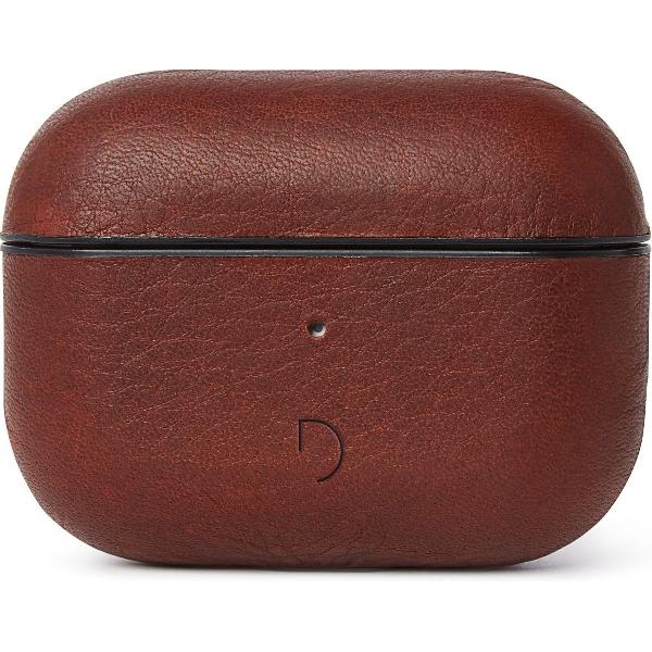 DECODED AirCase Pro – AirPods Pro Full Grain Leren Case (Kaneelbruin)