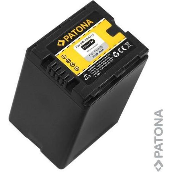 PATONA Battery f. Panasonic VW-VBN390 VW-VBN260 VW-VBN130 HDC-SD800
