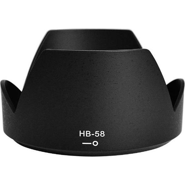 Zonnekap type HB-58 / Lenshood voor Nikon objectief (Huismerk)