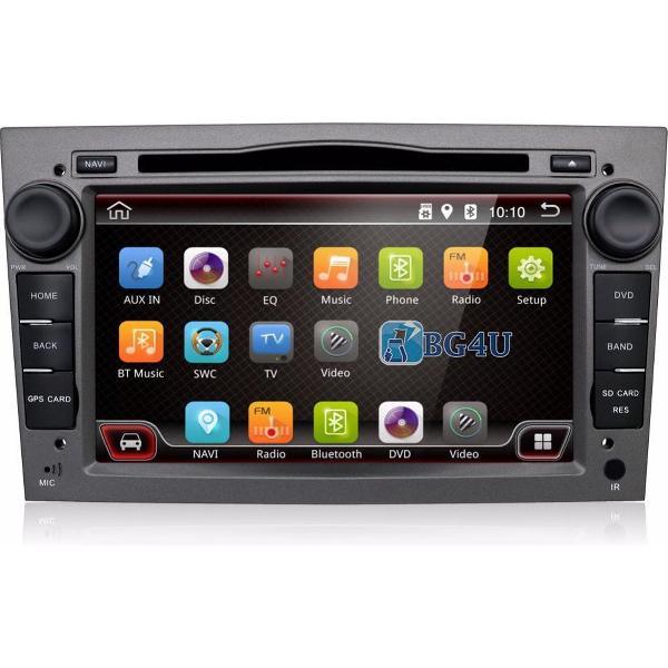Android navigatie radio Opel Astra Corsa Zafira Vectra Vivaro, 7 inch scherm, Canbus, GPS,