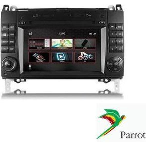 DVN N7PRO MBA Navigatie Mercedes Vito Viano Sprinter dvd parrot carkit apple carplay android auto DAB+