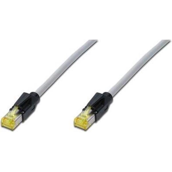 DIGITUS Patchkabel RJ45 S/FTP Cat6/Cat7 0.50m weiß
