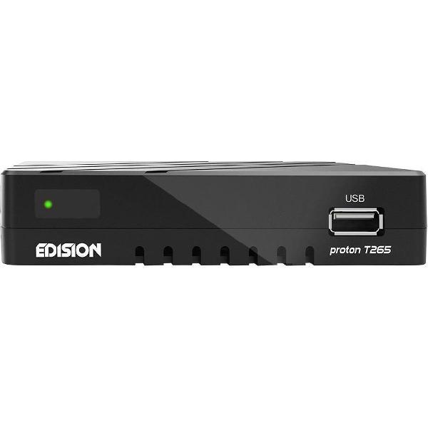 Edision Proton T265 DVB-T2/C Ontvanger Ziggo-Kpn digitale ontvanger