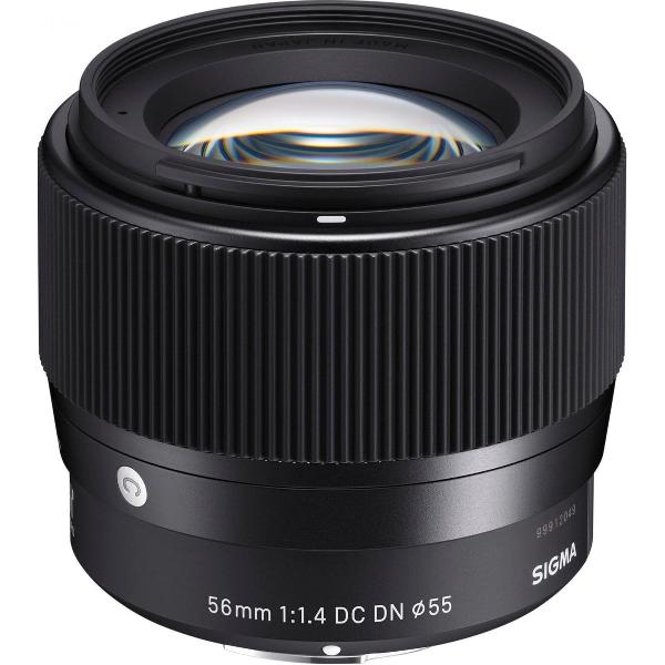 Sigma 56mm F1.4 DC DN voor Sony E mount APS-C sensor
