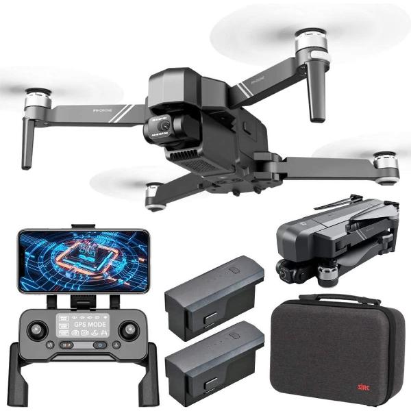 Trendtrading TD60RC Drone met 4K camera - 60 minuten vliegtijd - Fly more combo