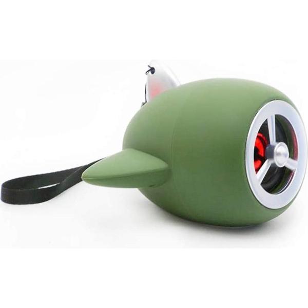 Radio Speaker Bluetooth Airkraft Soft Touch Groen