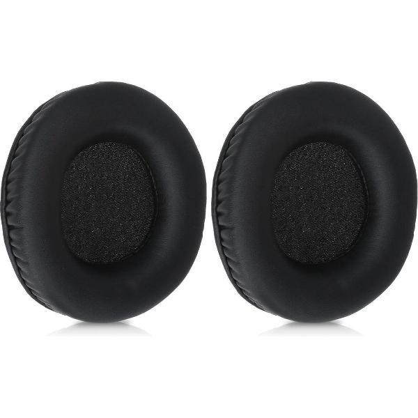 kwmobile 2x oorkussens voor Pioneer HDJ 2000/1000/1500 koptelefoons - imitatieleer - voor over-ear-koptelefoon - zwart