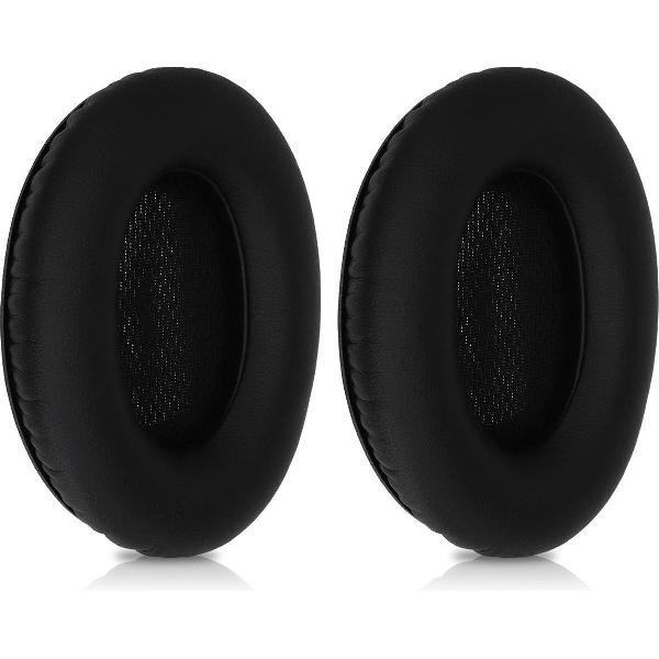 kwmobile 2x oorkussens voor Bose AE1 / TP1 koptelefoons - imitatieleer - voor over-ear-koptelefoon - zwart